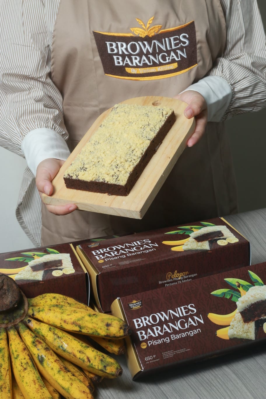 Berinovasi Membuat Brownies Barangan, Hingga Berdayakan Para Petani Pisang Barangan