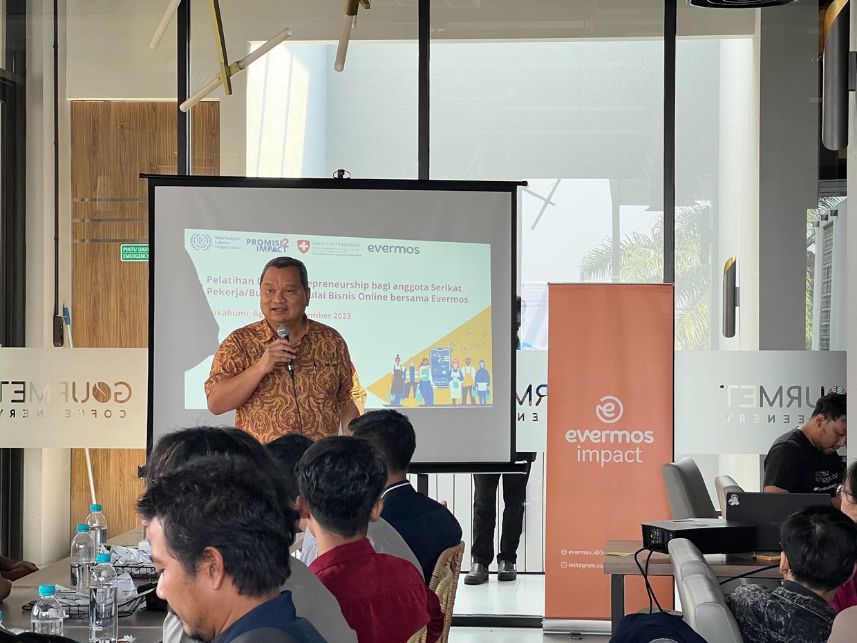 Evermos Berkolaborasi dengan ILO Jakarta Gelar Pelatihan Wirausaha Digital untuk Anggota Serikat Buruh