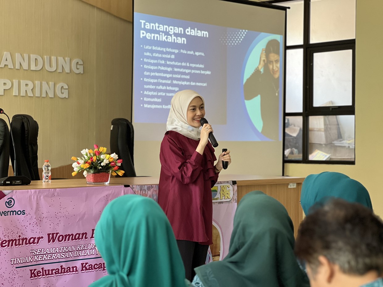 Evermos Bersama Adeena Psychology Centre Menyelenggarakan Seminar Menyelamatkan Keluarga dari Perilaku KDRT