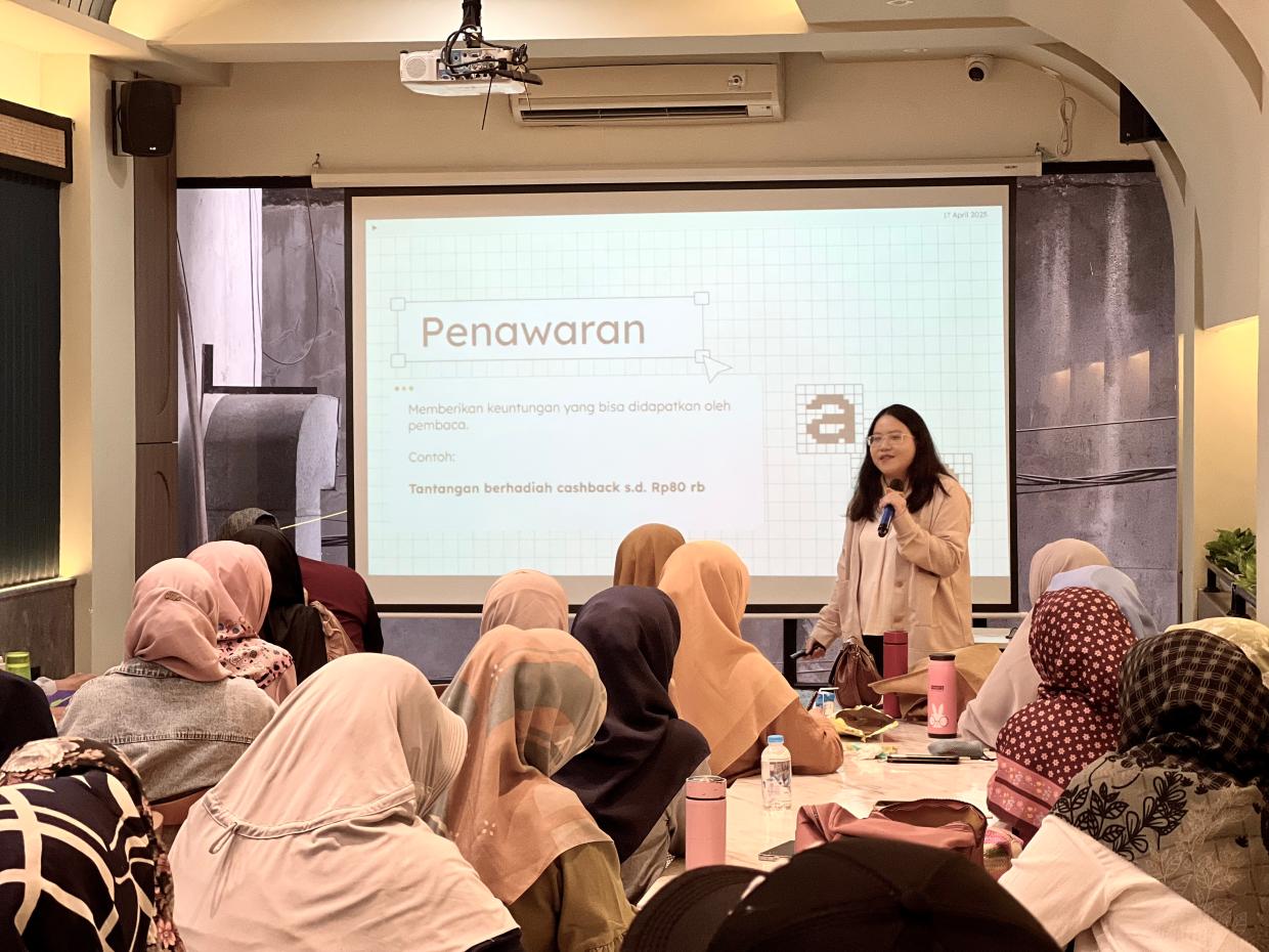 Dari Scrolling Jadi Shopping: Evermos Ajak Reseller DKI Jakarta Pelajari Strategi Bikin Caption Menarik 1 Dari Scrolling Jadi Shopping: Evermos Ajak Reseller DKI Jakarta Pelajari Strategi Bikin Caption Menarik