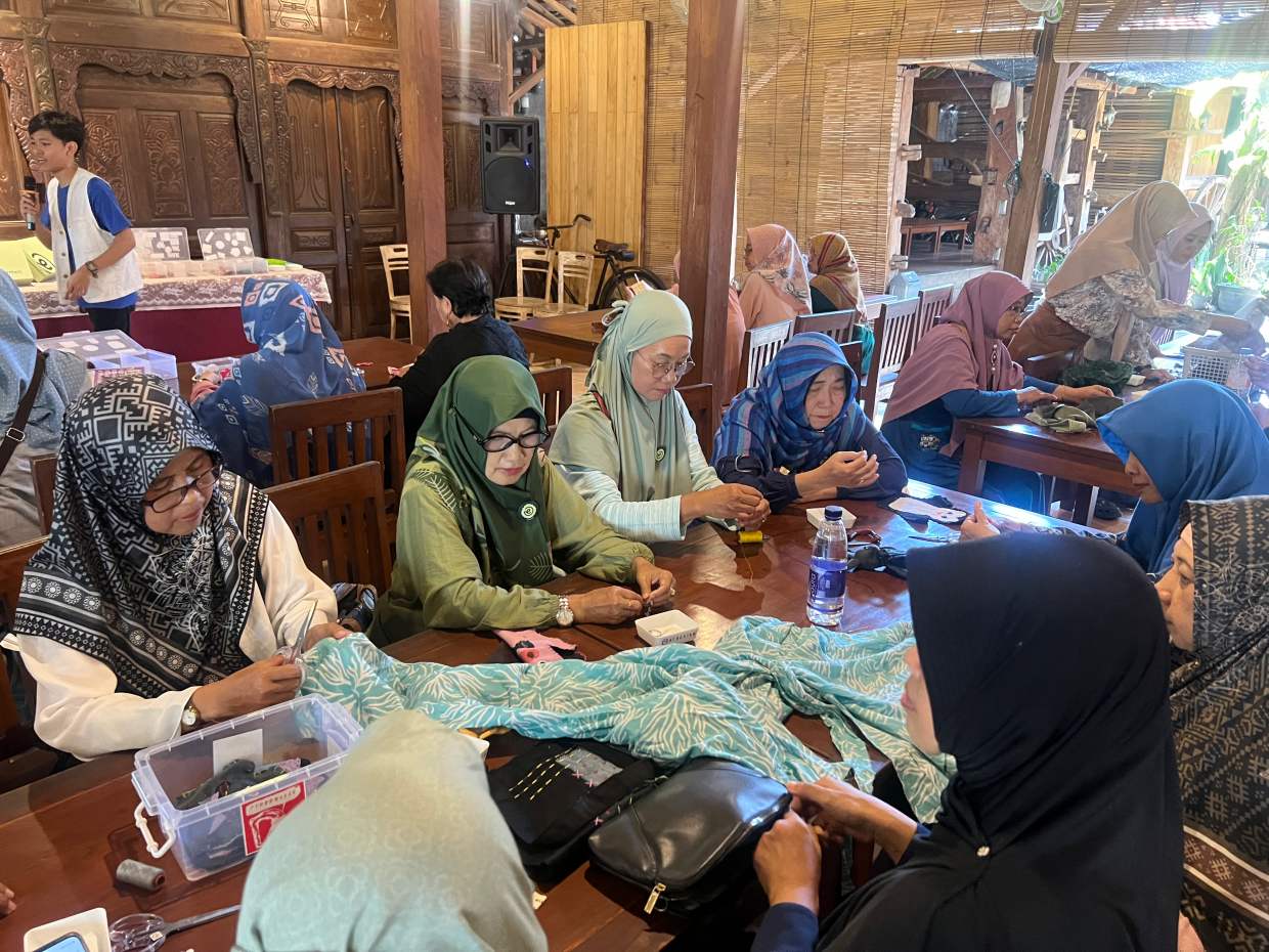 Nebeng Kopdar Vol. 34: Ubah Kain Tak Terpakai Jadi Kembali Bernilai Bersama Reseller Yogyakarta