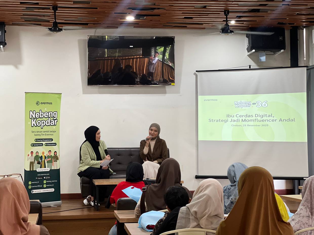 Nebeng Kopdar Vol. 36: Ibu Cerdas Digital, Strategi Jadi Momfluencer Andal di Cirebon 1 Nebeng Kopdar Vol. 36: Ibu Cerdas Digital, Strategi Jadi Momfluencer Andal di Cirebon