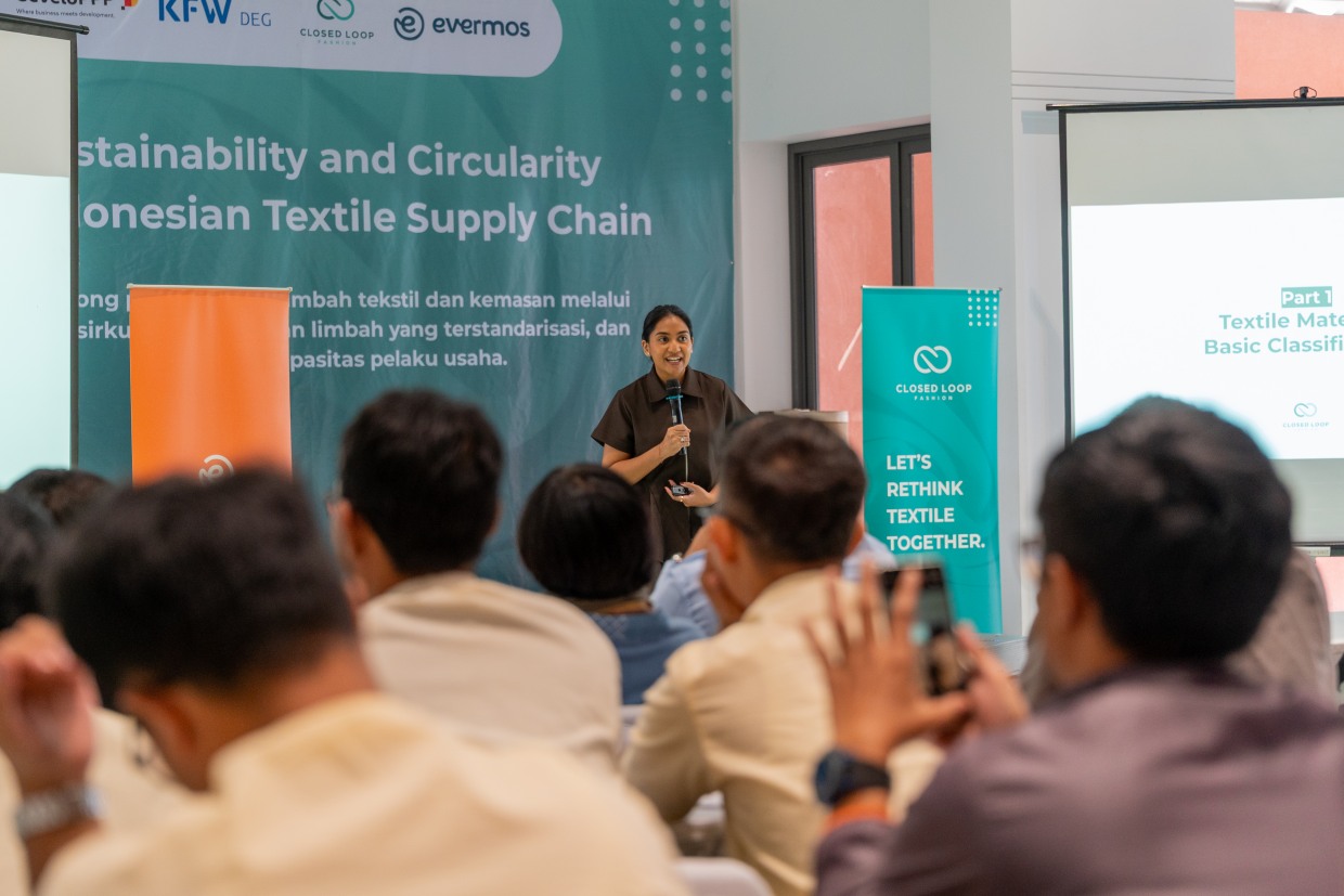 Dari Limbah Menjadi Peluang: Evermos dan Closed Loop Fashion Perkuat Kapasitas Pelaku Industri Tekstil melalui Pelatihan Sustainability & Circularity 2 Dari Limbah Menjadi Peluang: Evermos dan Closed Loop Fashion Perkuat Kapasitas Pelaku Industri Tekstil melalui Pelatihan Sustainability & Circularity