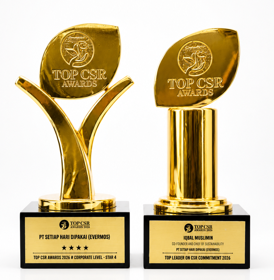 Evermos Raih TOP CSR Awards 2026, Perkuat Komitmen Keberlanjutan melalui Pemberdayaan dan Tata Kelola ESG 1 Evermos Raih TOP CSR Awards 2026, Perkuat Komitmen Keberlanjutan melalui Pemberdayaan dan Tata Kelola ESG